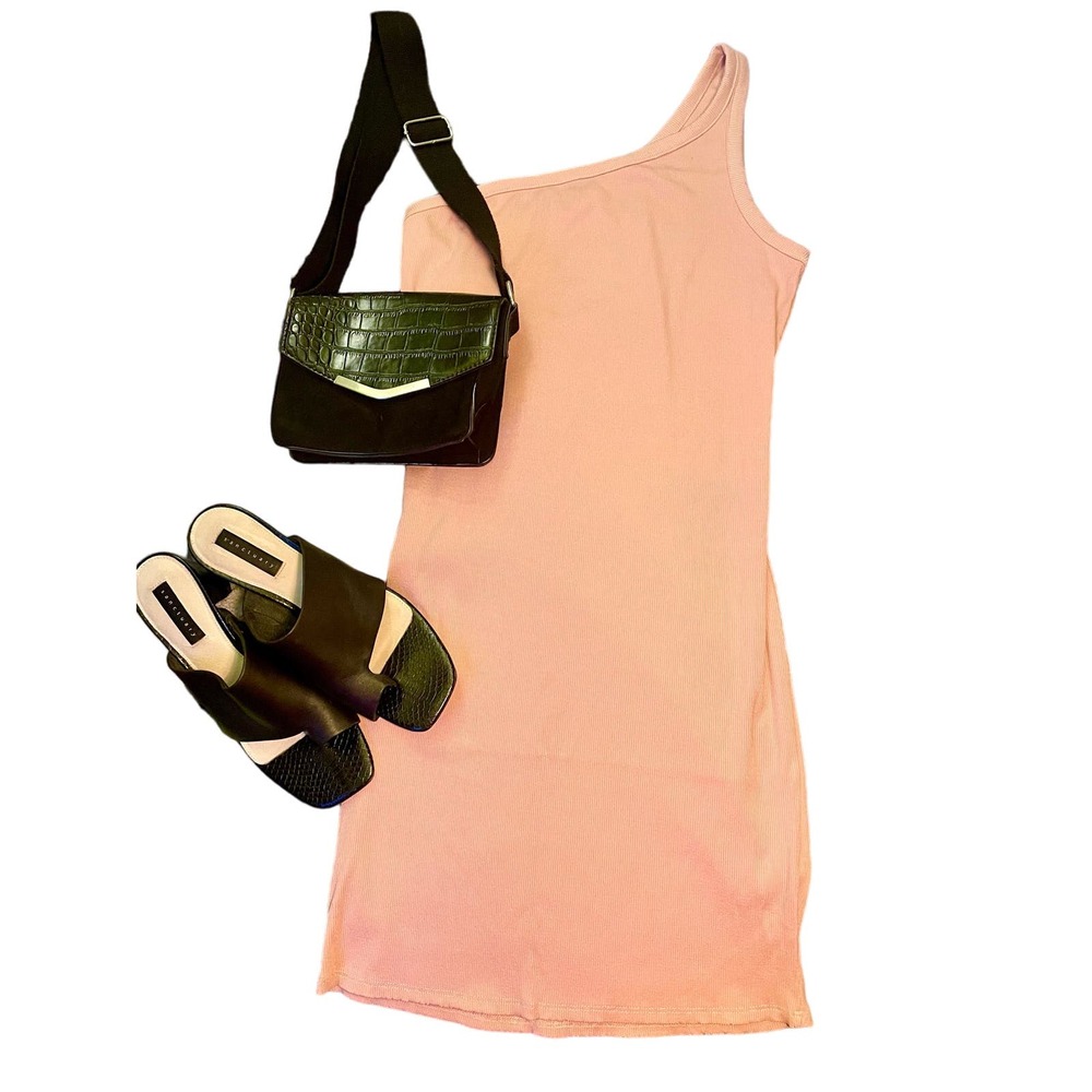 Y2K one shoulder dress